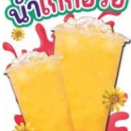 น้ำเก๊กฮวย+น้ำแข็ง