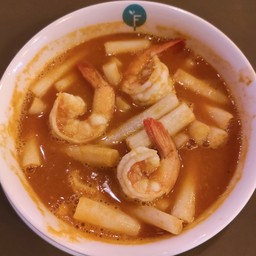 แกงส้มไหลบัวกุ้งสด(ชาม)