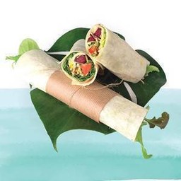 เเร็พแซลมอนครีมชีส เสริฟคู่ Chip