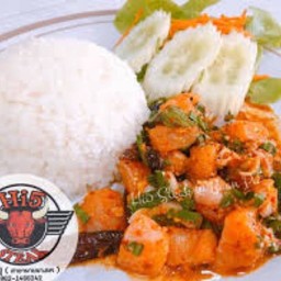 Grilled Salmon Salad With Rice