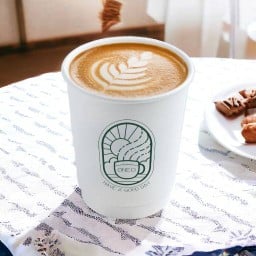 คาเฟ่ ลาเต้ร้อน (Hot Cafe Latte)