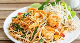 ผัดไทยกุ้งสด