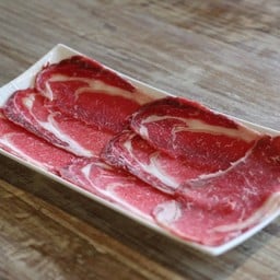 เพิ่มเนื้อริบอายสไลด์ (Sliced Rib Eye Beef)