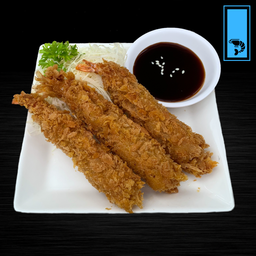 กุ้งชุบเกล็ดขนมปังทอด