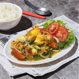 ยำไข่ดาว