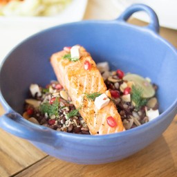 คริสปี้ มัลติเกรน แซลมอนย่าง เฟต้าชีส