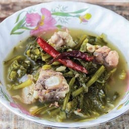 จอผักกาดกระดูกอ่อนหมู