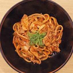 Pork Kimuchi Yaki Udon