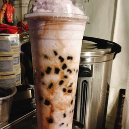 เผือกปั่นไข่มุกแก้วยีราฟ