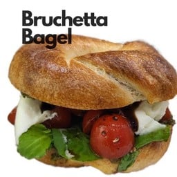 Bruchetta Bagel sandwich