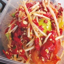 สัมตำปูปลาร้า