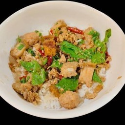 ข้าวกระเพราหมูรวม