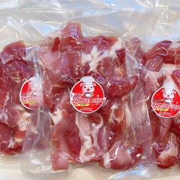 หมูแดดเดียว แพค 200 กรัม (แบบยังไม่ทอด)