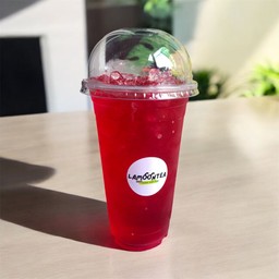 น้ำแดงโซดามะนาว