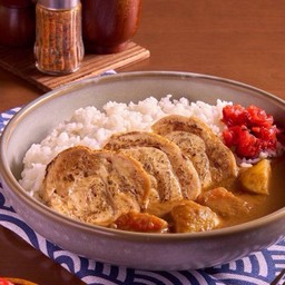 ข้าวแกงกะหรี่ไก่ชาชู