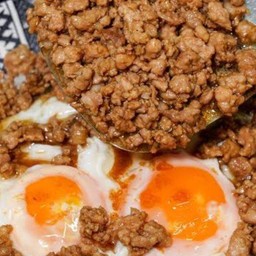 หมูสับซีอิ๊วฉ่ำ