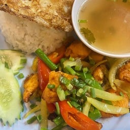 ข้าวทอดขมิ้น