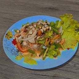 ร้านอาหารตามสั่ง 3 แยกโลตัส หนองตาพต ติดร้านไก่ย่างวิเชียรบุรี สาขาบางเกตุหนองตาพต ชเอำ