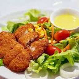 Fried Fish Salad