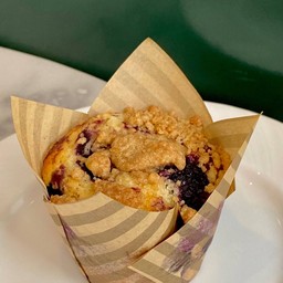 Blueberry Muffin With Crumble