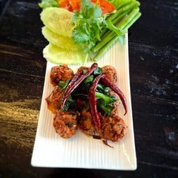 Deep Fried Spicy Minced Pork Ball