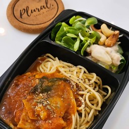 สปาเก็ตตี้กุ้งเผ็ด