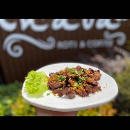 เนื้อทอดกระเทียม