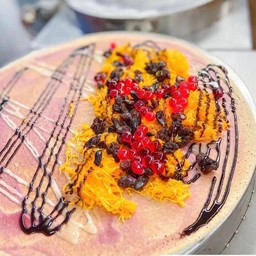 บลูเบอร์รี่+ฝอยทอง+ลูกเกด+เยลลี่