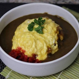 แกงกะหรี่ไข่ข้น