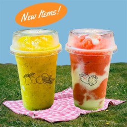 มะม่วงเสาวรส & สตรอว์เบอร์รี่โยเกิร์ต