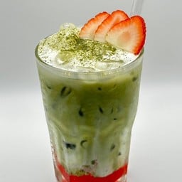 Strawberry Matcha Latte