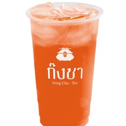 ชาสตอเบอรี่พร้อมเจลลี่