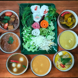 ขนมจีน Set 4 น้ำยา