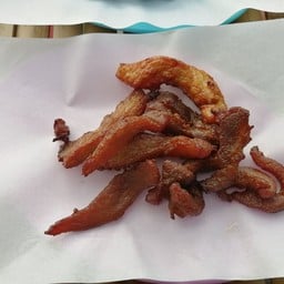 หมูแดดเดียว ทอด