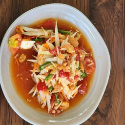 ตำไทยไข่เค็ม