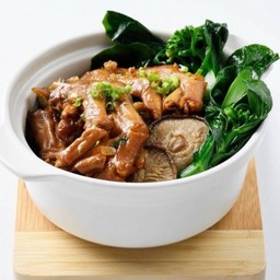 ขาห่านโปรแลนด์อบเห็ดหอม