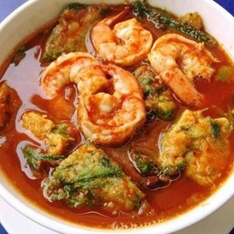 แกงส้มชะอมกุ้ง