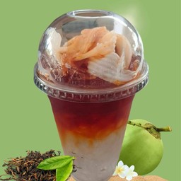 ชาดำเย็นน้ำมะพร้าว