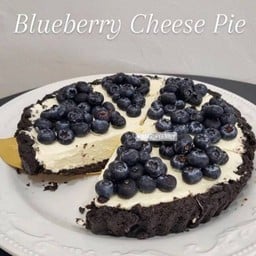 Blueberry Cheese Pie 🫐☕️