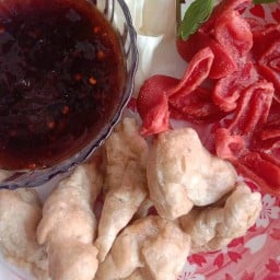 ลูกชิ้นทอดแม่จ๋อม&ชานมไข่มุก รามคำแหง188