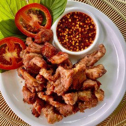 หมูย่างมอมแมม