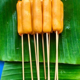 ใส้กรอกไก่หนังกรอบ