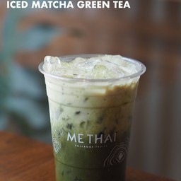 iced matcha latte