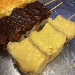 ปังนุ่มปิ้งเสียบไม้เนยนม