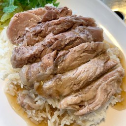 ข้าวเนื้อล้วน(ไม่หนัง)