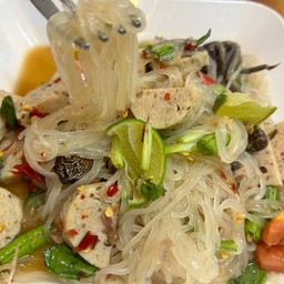 ตำเส้นเล็กหมูยอ