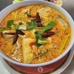 ต้มยำปลากระพง น้ำข้น