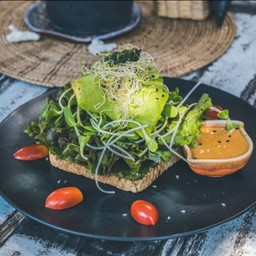 Vegan Pesto Sourdough