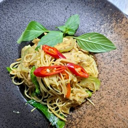 สปาเก็ตตี้ ซฟู้ดพริกแห้ง