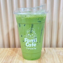 Iced green tea ชาเขียวเย็น ไม่มีกลิ่นมะลิ